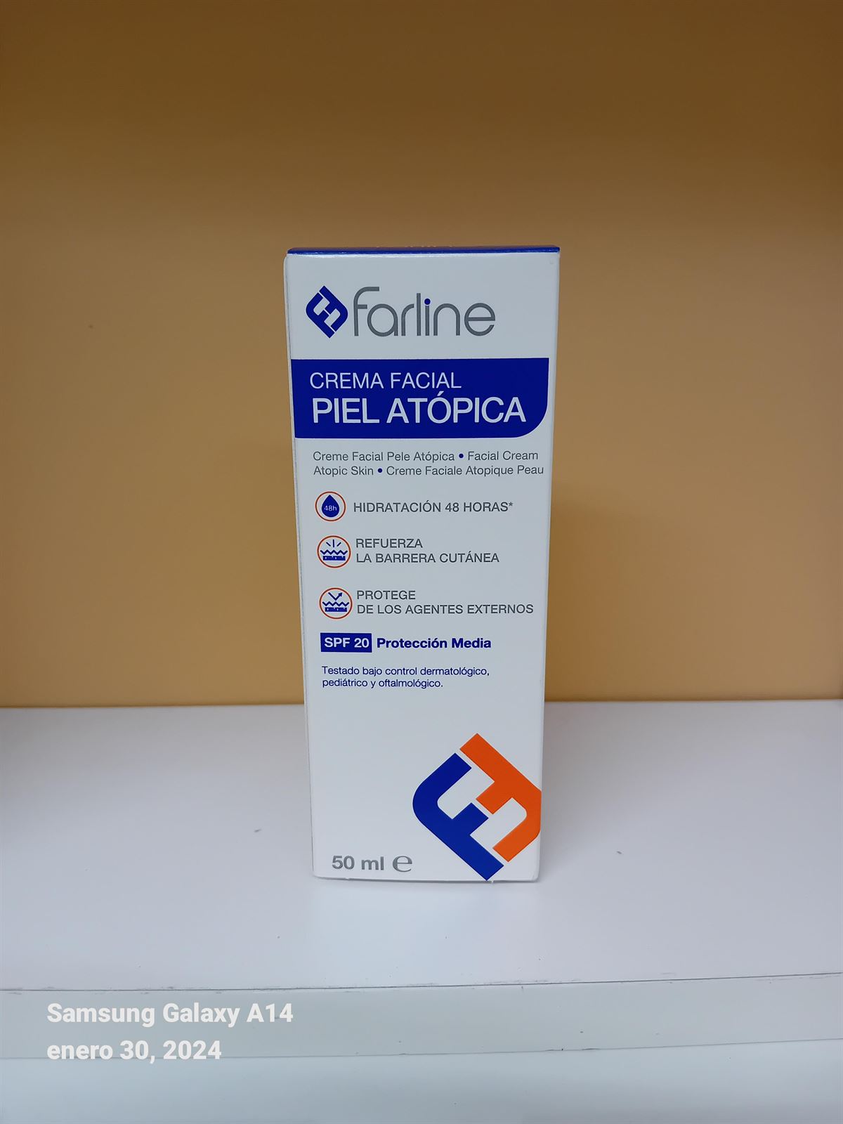 CREMA FACIAL PIEL ATÓPICA 50 ML - Imagen 1