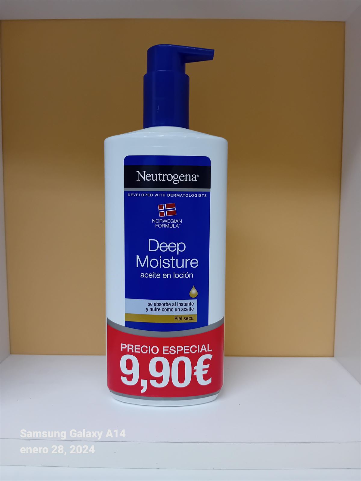 DEEP MOISTURE ACEITE EN LOCIÓN 400 ML - Imagen 1