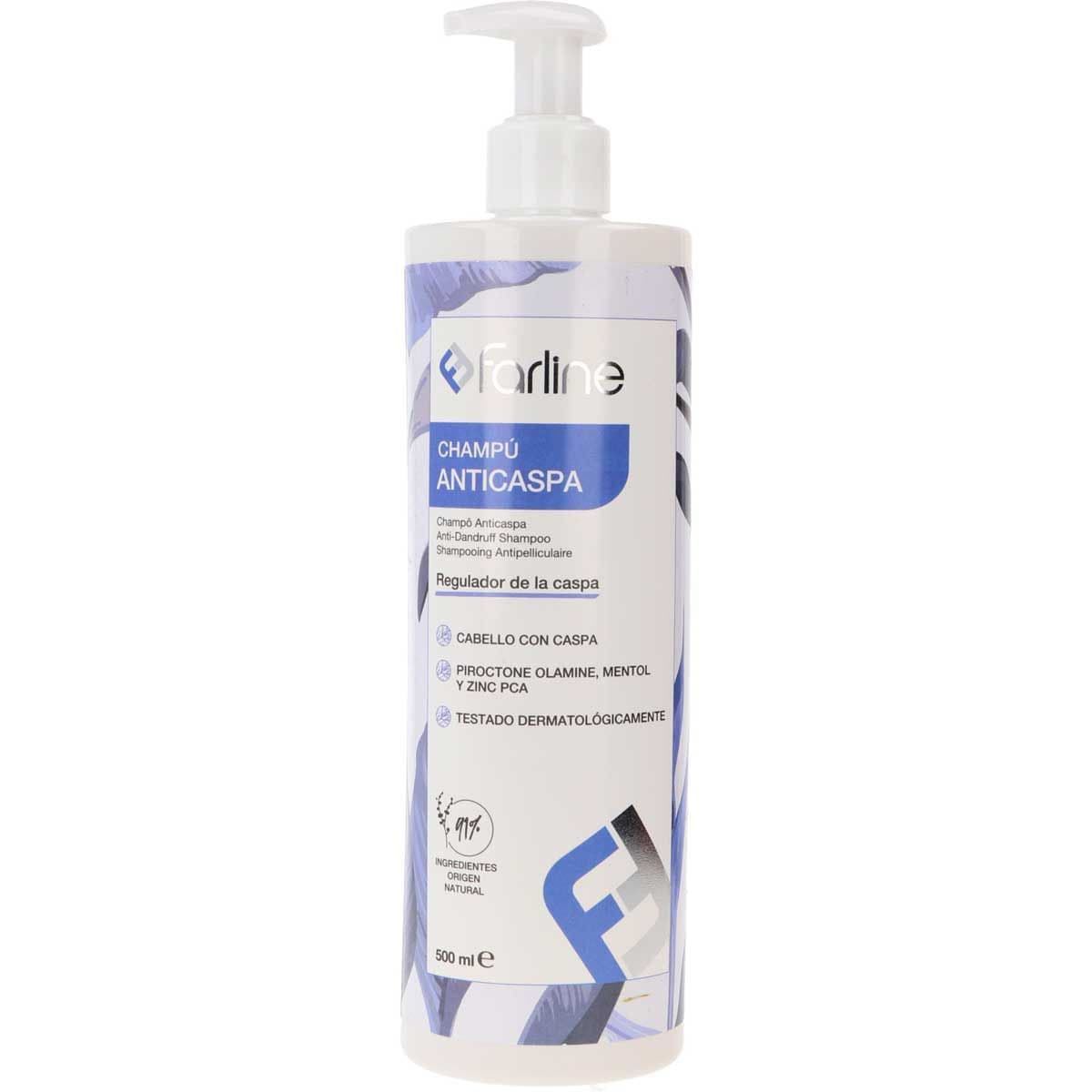 FARLINE CAHAMPU ANTICASPA 500 ML - Imagen 1