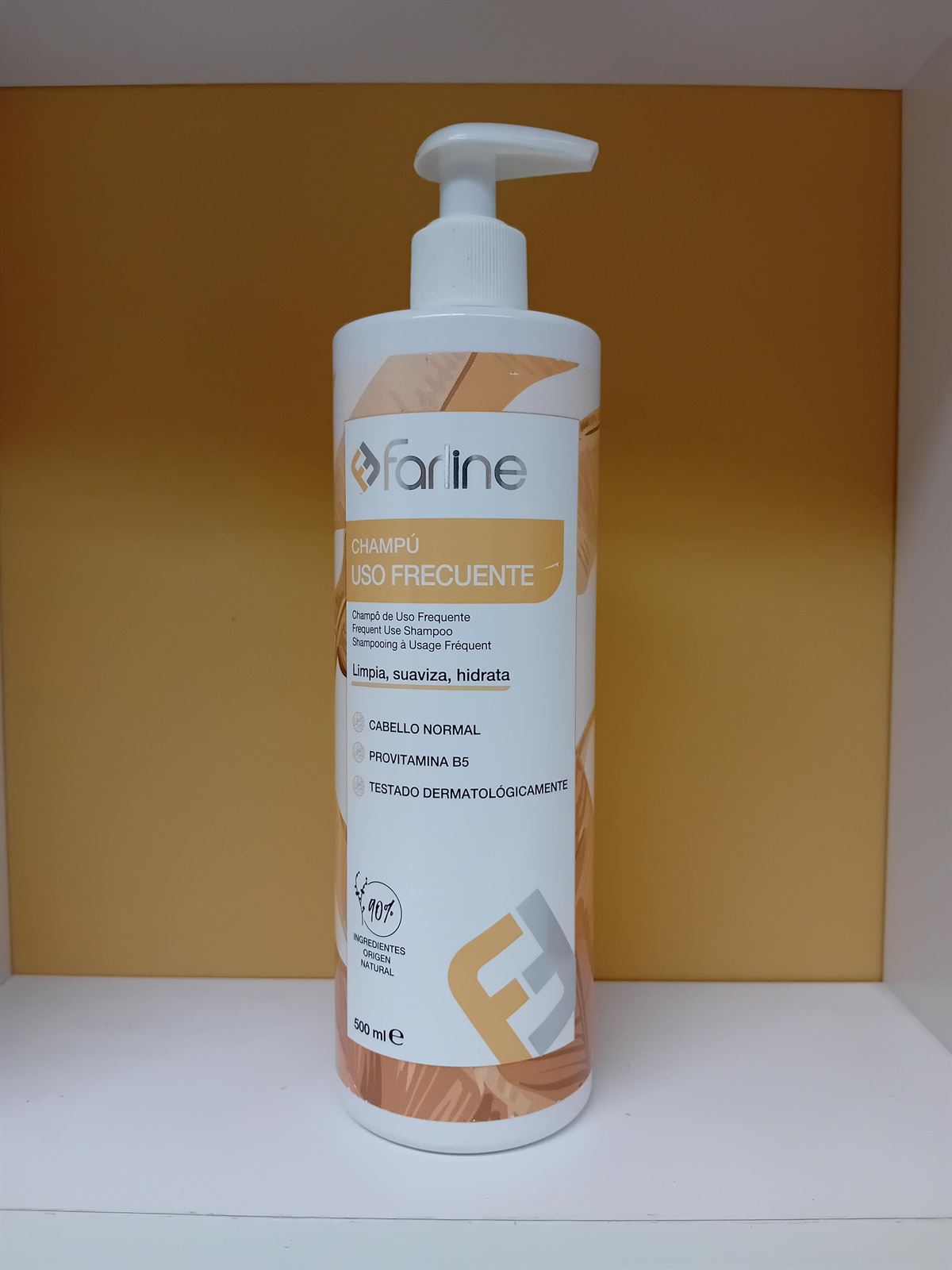 FARLINE CHAMPU USO FRECUENTE 500 ML - Imagen 1