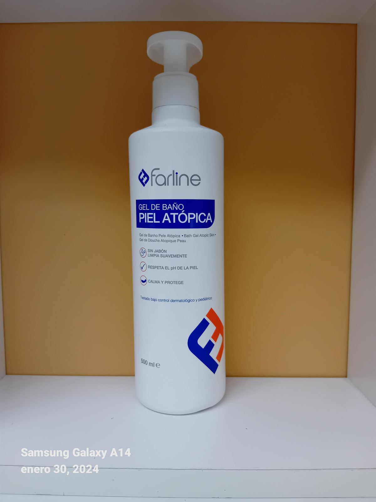 GEL DE BAÑO PIEL ATÓPICA 500 ML - Imagen 1