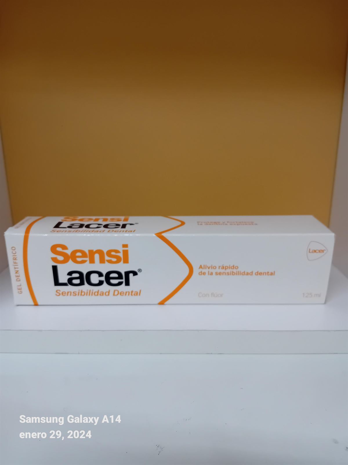 GEL DENTÍFRICO SENSI LACER 125 ML - Imagen 1