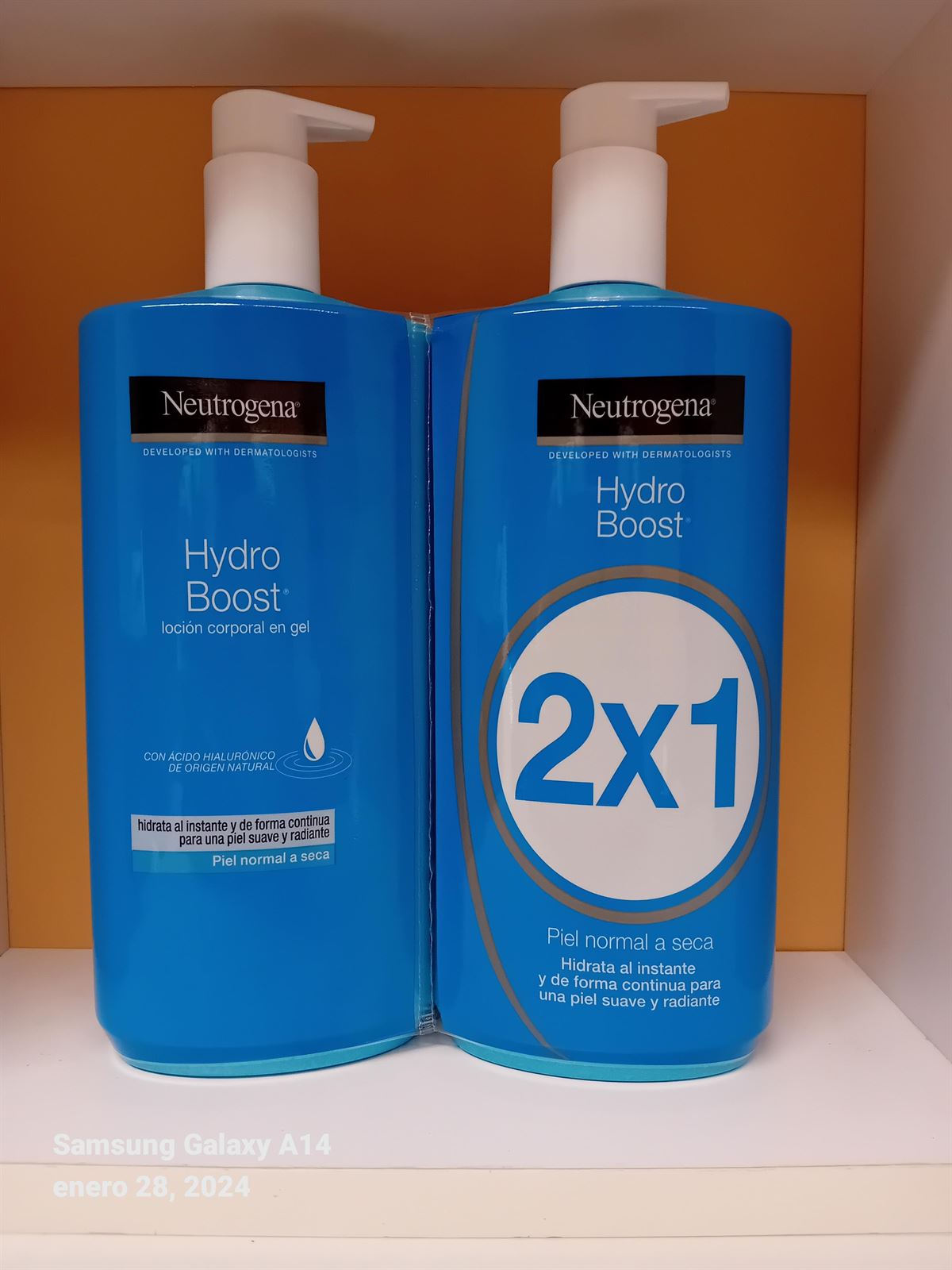 HYDROBOOST 2 X 1 LOCIÓN CORPORAL EN GEL 750 ML - Imagen 1