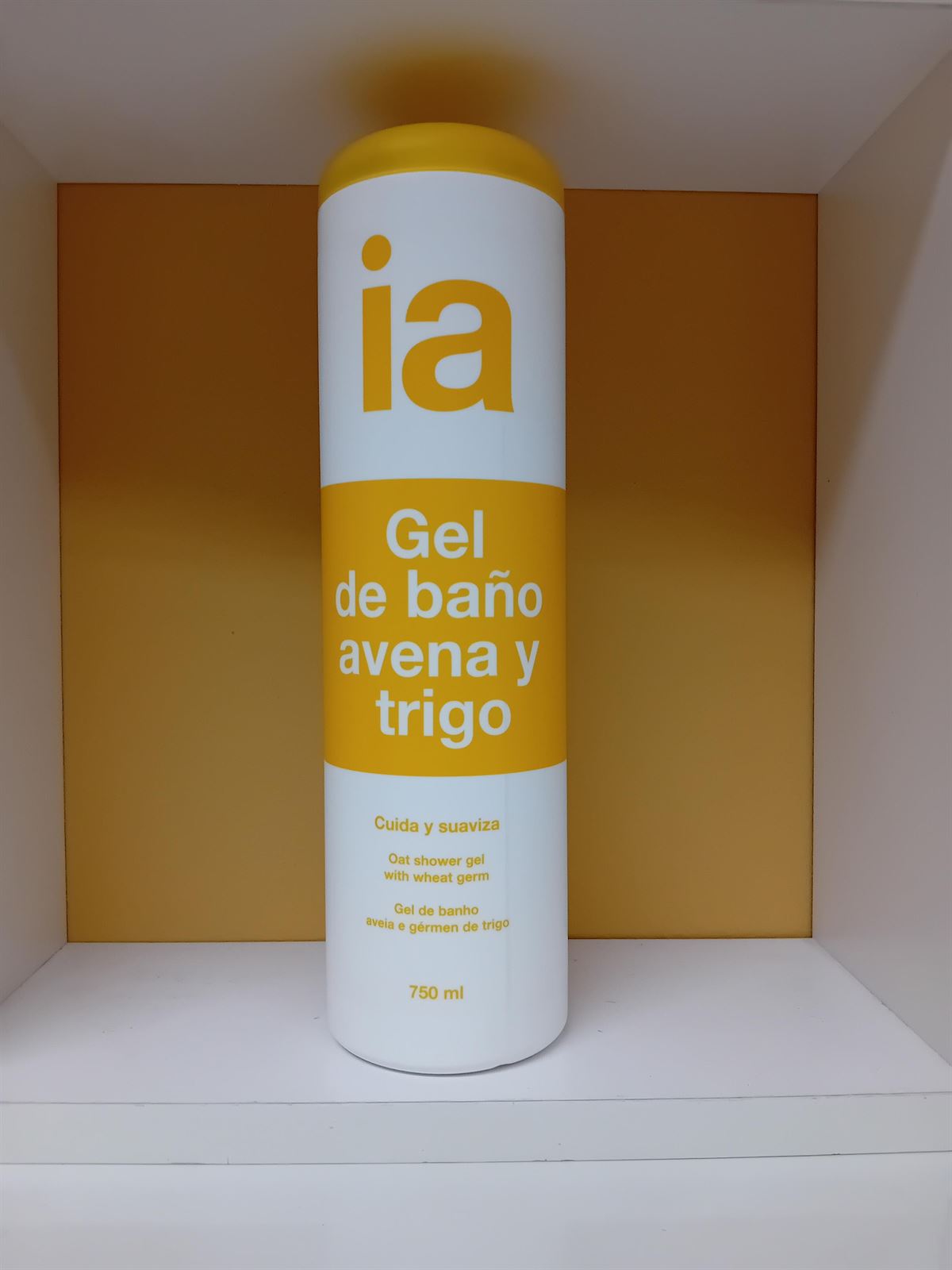 IA GEL DE BAÑO AVENA Y TRIGO 750 ML - Imagen 1