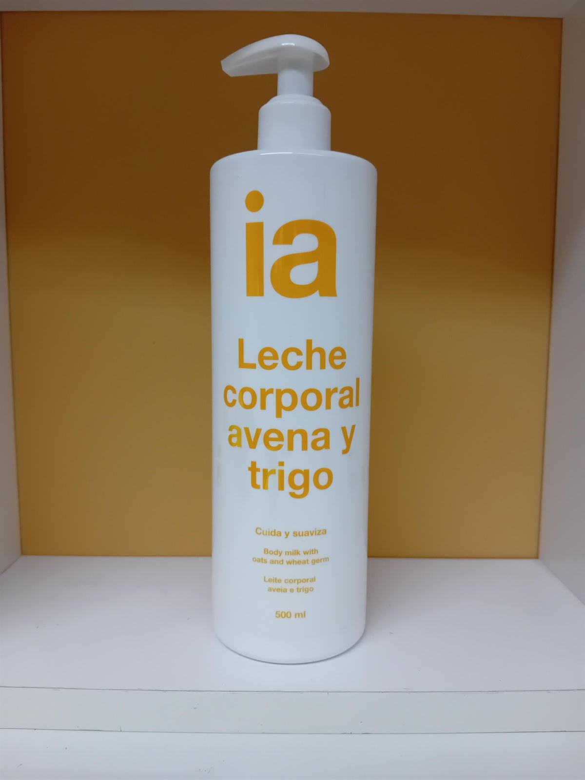 IA LECHE CORPORAL AVENA Y TRIGO 500 ML - Imagen 1