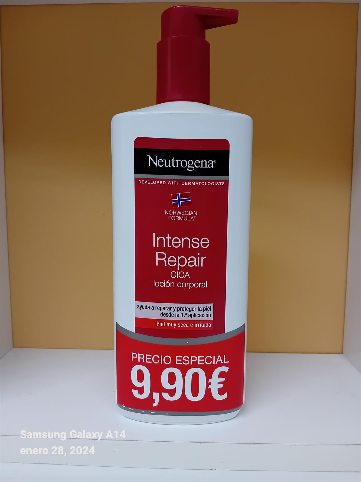 INTENSE REPAIR CICA LOCIÓN CORPORAL 400 ML - Imagen 1