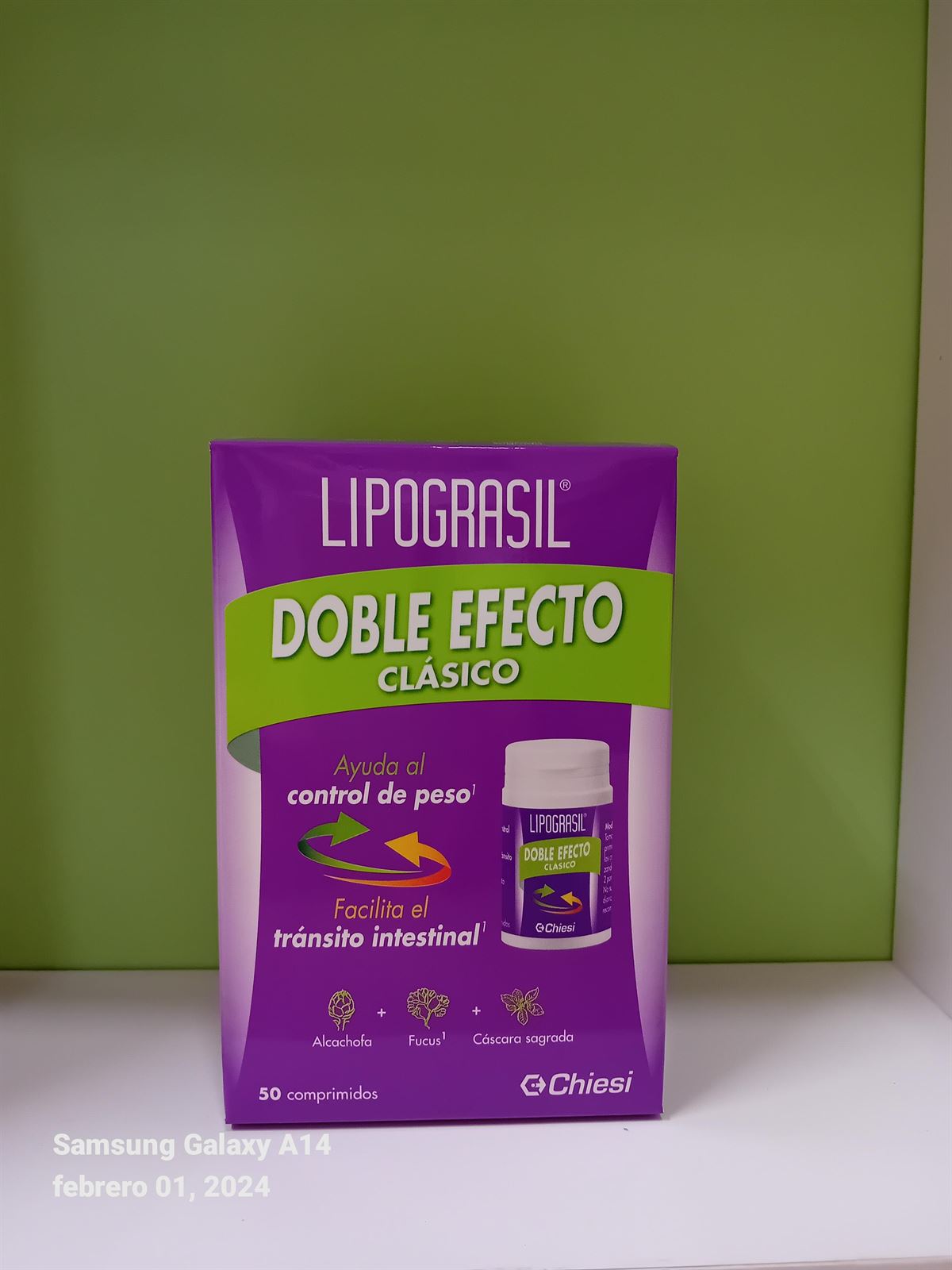 LIPOGRASIL DOBLE EFECTO CLASICO 50 COMPRIMIDOS - Imagen 1