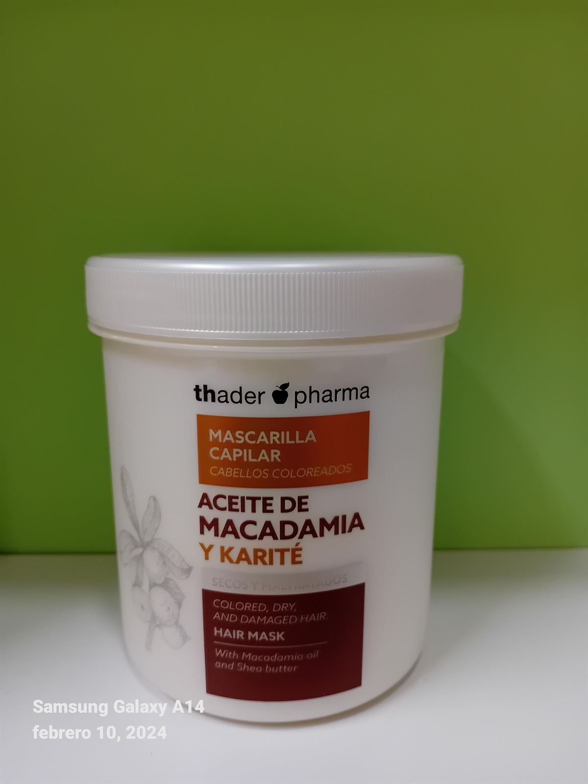 MASCARILLA CAPILAR TH ACEITE DE MACADAMIA Y KARITÉ 700 ML - Imagen 1