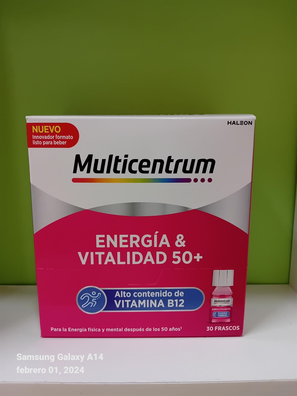 MULTICENTRUM ENERGIA & VITALIDAD 30 FRASCOS - Imagen 1