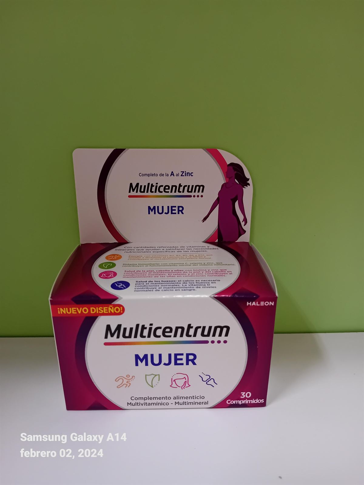 MULTICENTRUM MUJER 30 COMPRIMIDOS - Imagen 1