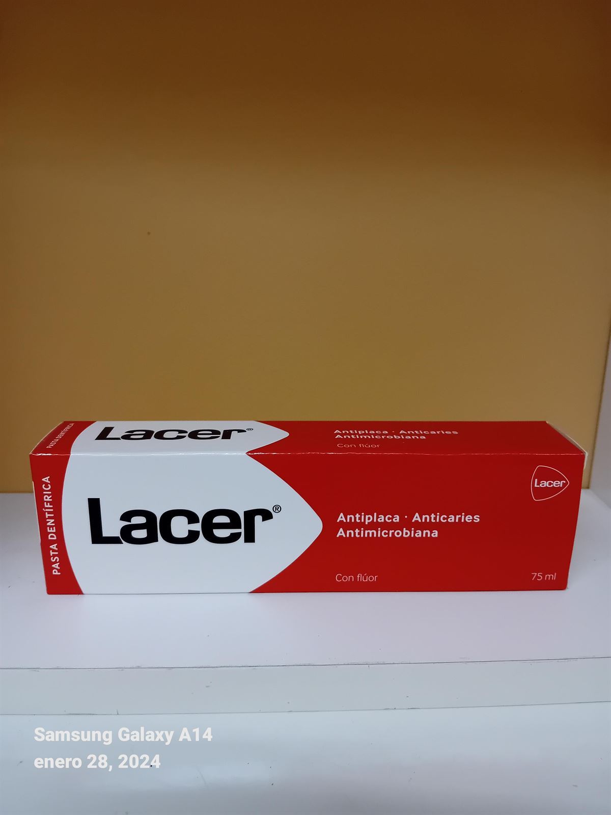 PASTA DENTÍFRICA LACER 75 ML - Imagen 1