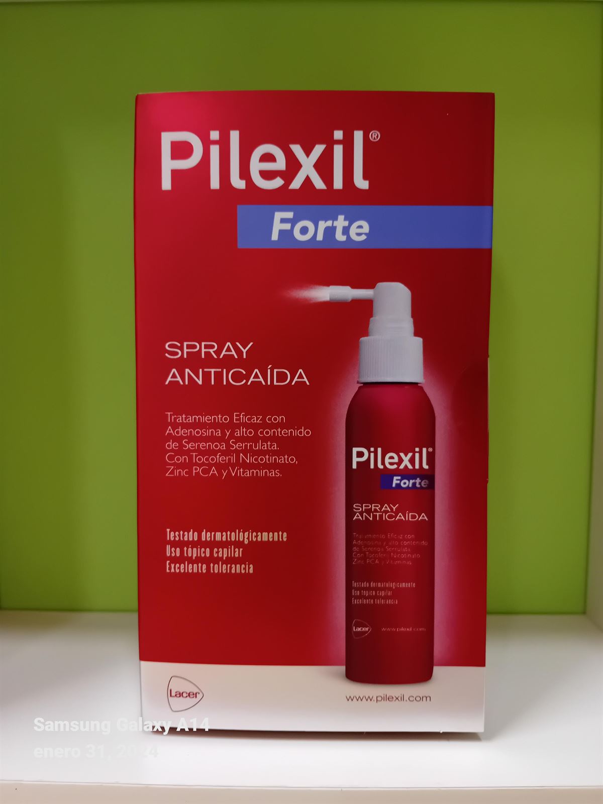 PILEXIL SPRAY ANTICAÍDA 120 ML - Imagen 1