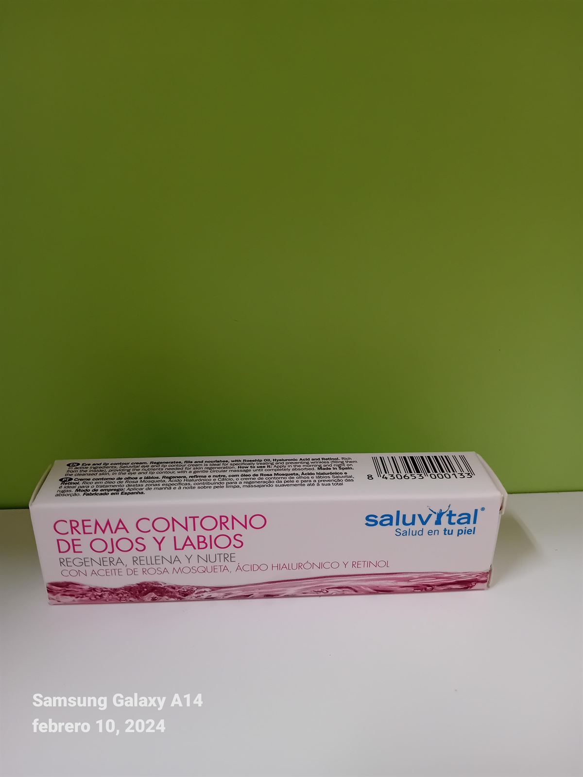 SALUVITAL CRMA CONTORNO DE OJOS Y LABIOS  ML - Imagen 1
